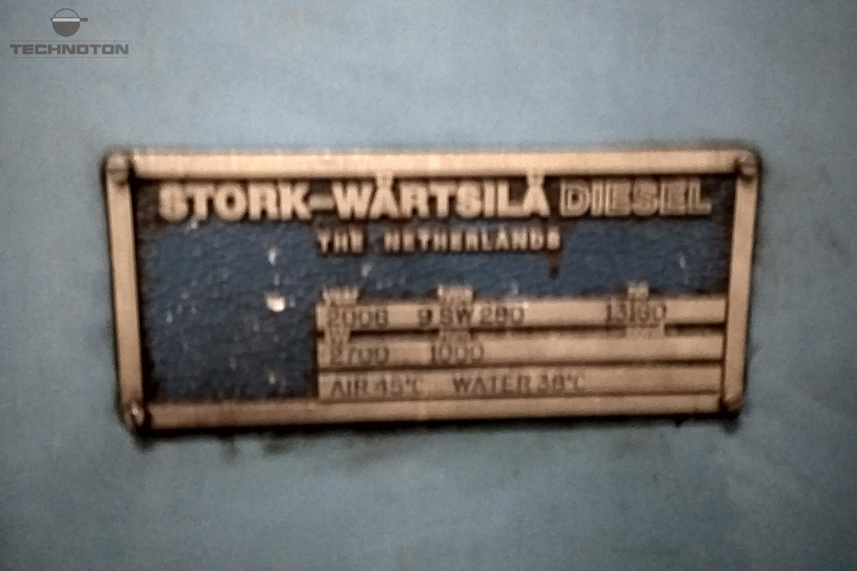 Stork-Wartsila diesel engine designation Stork-Wartsila diesel engine designation
