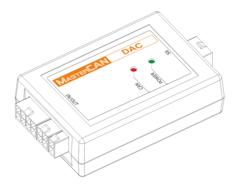 MasterCAN DAC 15